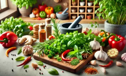 Como Usar Ervas e Temperos Frescos Para Refeições Saborosas Sem Sal